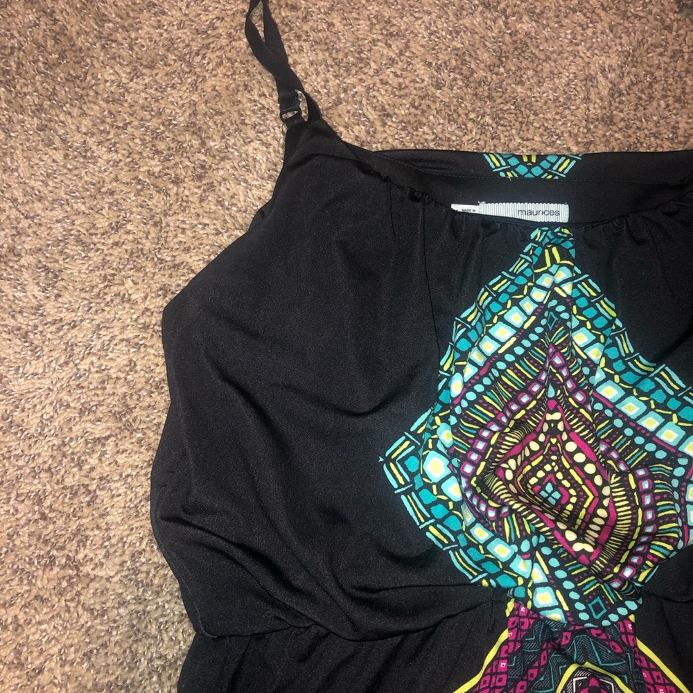 Aztec Colored Sleeveless Maurice’s Dress